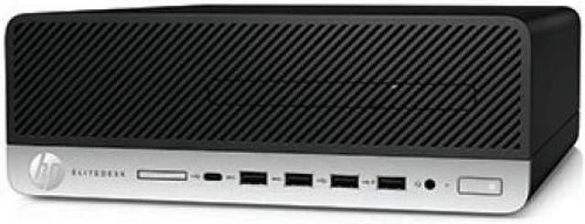 Alt view image 4 of 7 - HP EliteDesk 705 G4 4PE30UT#ABA Desktop Computer - AMD A6-Series A6-9500 3.50 GHz - 4 GB DDR4 SDRAM - 500 GB HDD - Windows 10 Pro 64-bit (English) - Small Form Factor