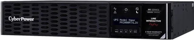 Alt view image 2 of 20 - CyberPower PR2000RTXL2U Smart App Sinewave UPS