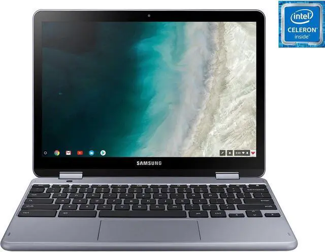 Alt view image 5 of 16 - Samsung Chromebook Plus XE521QAB-K01US 12.2" Touchscreen LCD 2 in 1 Chromebook - Intel Celeron 3965Y 1.50 GHz - 4 GB LPDDR3 - 32 GB Flash Memory - Chrome OS - 1920 x 1200 - Convertible - Stealth Silver