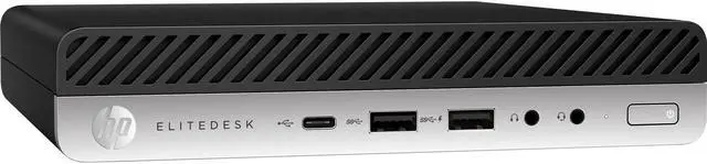 Alt view image 2 of 16 - HP EliteDesk 705 G4 Desktop Computer Ryzen5 2400GE 8GB 256GB SSD W10P RX Vega 11