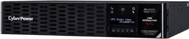 Alt view image 2 of 12 - CyberPower PR1000RT2UN Smart App Sinewave UPS