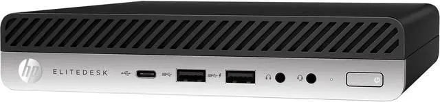Alt view image 3 of 16 - HP EliteDesk 705 G4 Desktop Computer Ryzen5 2400GE 8GB 256GB SSD W10P RX Vega 11