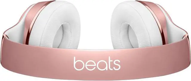 Alt view image 4 of 20 - Beats by Dr. Dre Solo3 Wireless On-Ear Headphones - Rose Gold - Stereo - Rose Gold - Mini-phone - Wired/Wireless - Bluetooth - Over-the-head - Binaural - Circumaural