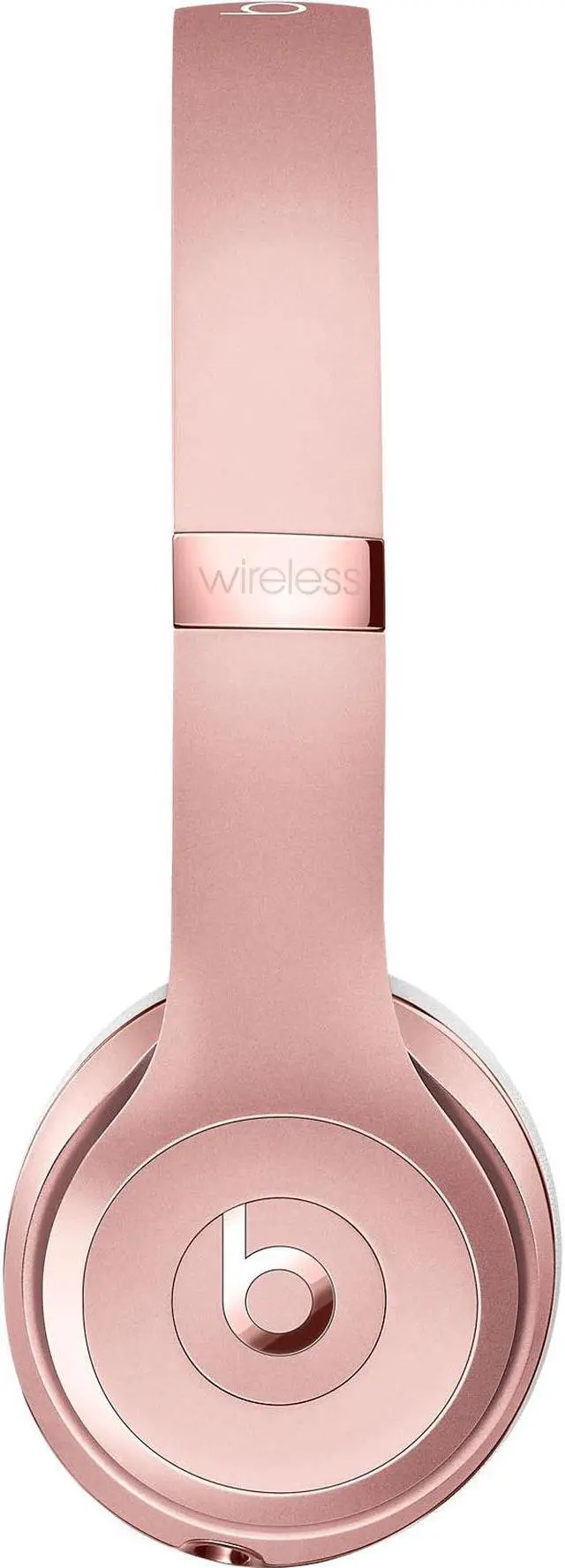 Alt view image 5 of 20 - Beats by Dr. Dre Solo3 Wireless On-Ear Headphones - Rose Gold - Stereo - Rose Gold - Mini-phone - Wired/Wireless - Bluetooth - Over-the-head - Binaural - Circumaural
