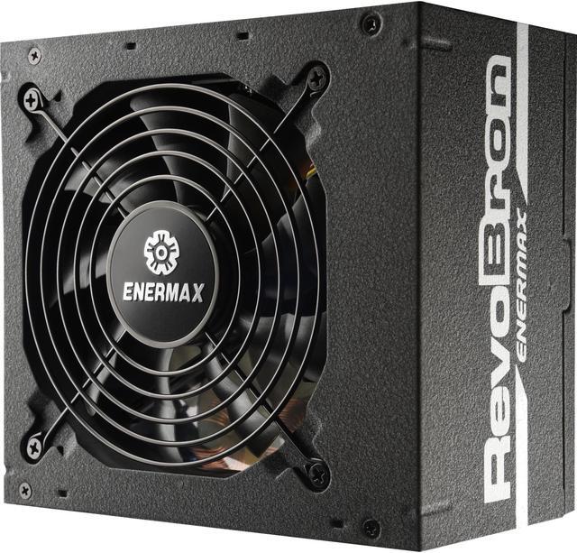 Alt view image 2 of 8 - Enermax RevoBron 500W 80+ Bronze Semi Modular Power Supply