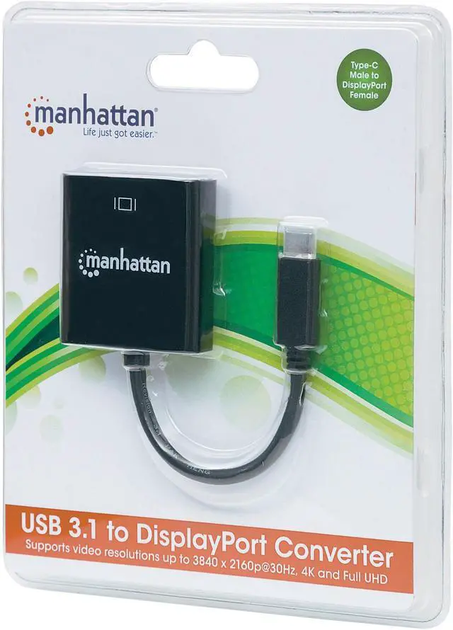 Alt view image 5 of 14 - USB 3.1 C to DisplayPort Cnvrt