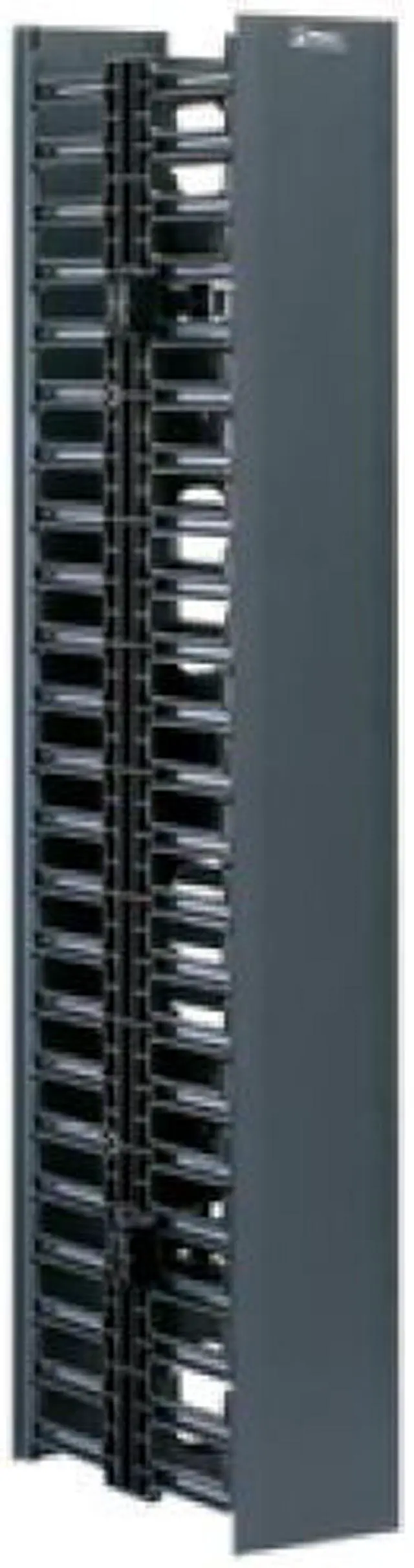 Alt view image 4 of 9 - Panduit - WMPV22E - Cable Accessories Vertical Cable Management Acrylonitrile Butadiene Styrene Black