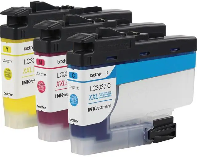 Main image of Brother LC30373PKS INKvestment Tank Super High Yield 3 Pack of Color Ink (C/M/Y) Cyan/Magenta/Yellow