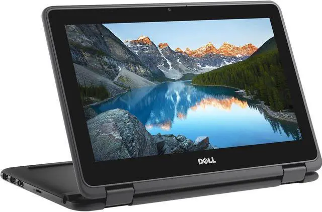 Alt view image 4 of 9 - DELL Inspiron Chromebook 11 Chromebook Intel Celeron N3060 4 GB LPDDR3 Memory 32 GB eMMC SSD 11.6" Touch Screen Chrome OS C3181-C895GRY-PUS