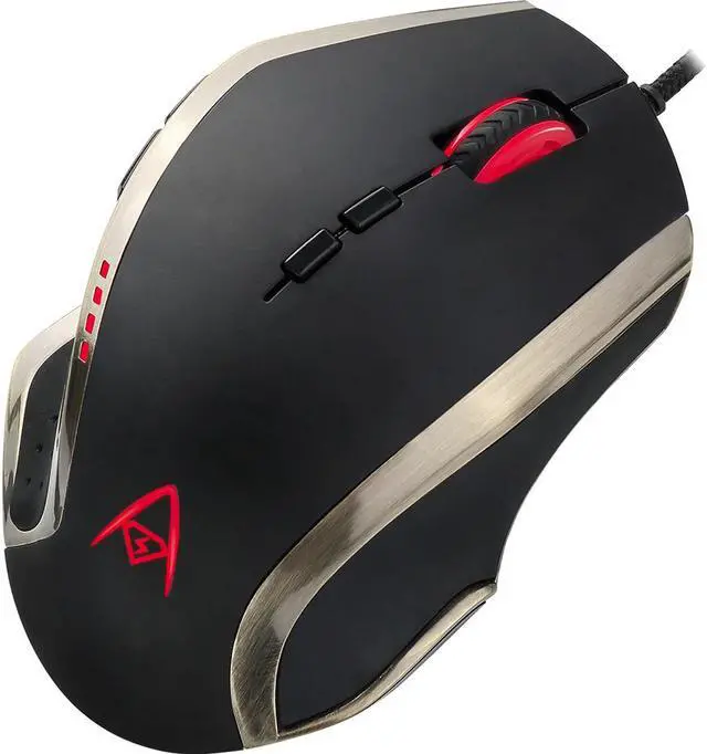 Alt view image 6 of 7 - Adesso iMouse X3 Multi-Color Programmable Gaming Mouse