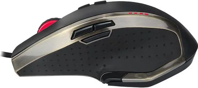 Alt view image 2 of 7 - Adesso iMouse X3 Multi-Color Programmable Gaming Mouse