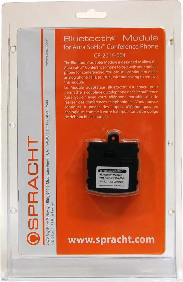 Alt view image 11 of 16 - Spracht CP2016-004 Bluetooth module