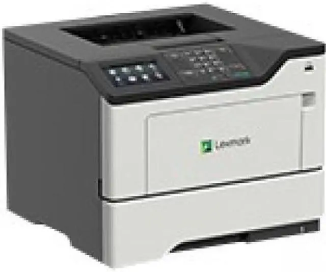 Alt view image 2 of 18 - Lexmark MS620 MS622de Laser Printer - Monochrome - 1200 x 1200 dpi Print - Plain Paper Print - Desktop - TAA Compliant