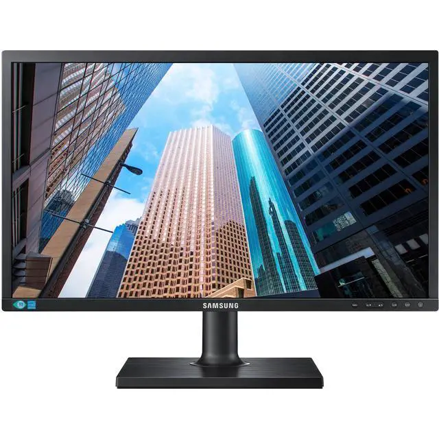 Alt view image 9 of 19 - Samsung SE450 Series 27 inch FHD 1920x1080 Desktop Monitor for Business, DVI, VGA, DisplayPort, VESA mountable, 3-Year Warranty, TAA (S27E450D)