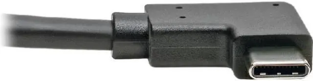 Alt view image 2 of 20 - TRIPP LITE U428-003-CRA USB C TO USB-A CABLE RIGHT ANGLE 3.1 5 GBPS USB TYPE C M/M 3FT