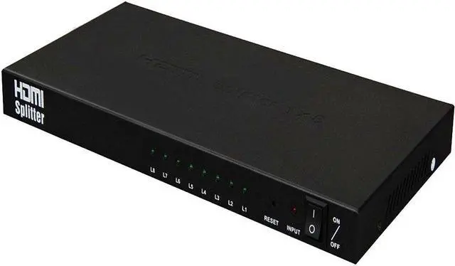 Alt view image 5 of 10 - 4XEM 4XHDMISP1X8 Video Splitter