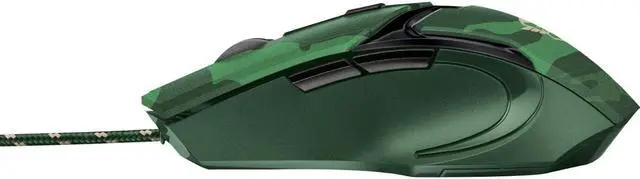 Alt view image 4 of 5 - Trust GXT 101D Gav Optical Gaming Mouse (Jungle Camo) - Accurate 4800 dpi Gaming Mouse with 6 Buttons