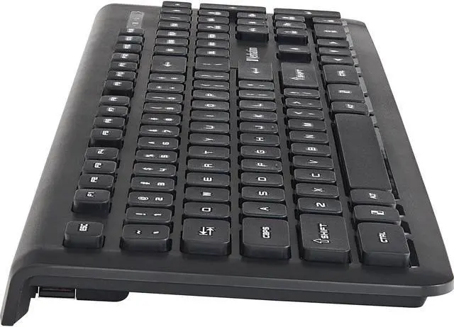 Alt view image 2 of 20 - Verbatim 99793 Black USB RF Wireless Slim Keyboard