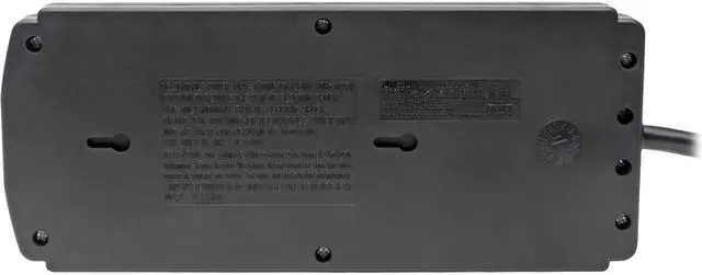 Alt view image 3 of 20 - TRIPP LITE TLP88USBB 8.0 Feet 8 Outlets 1200 Joules Surge Protector