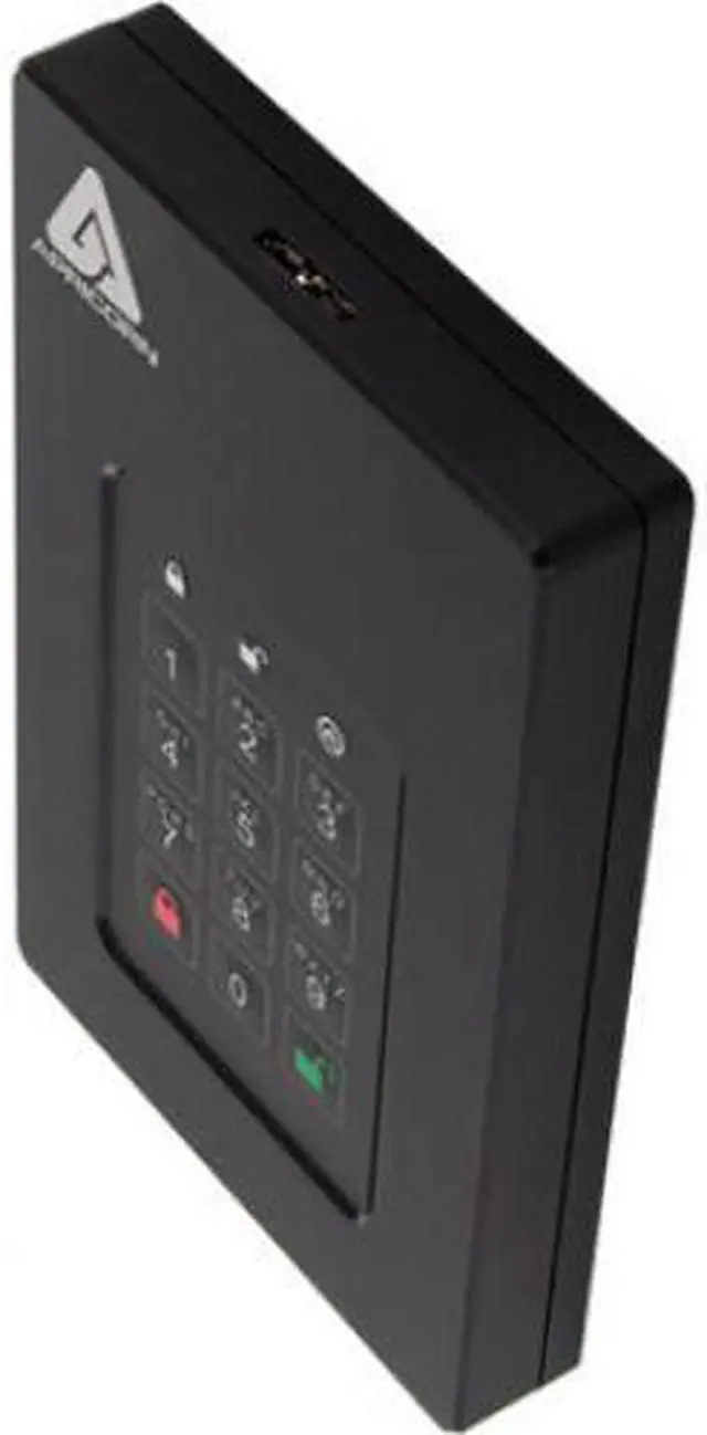 Alt view image 5 of 18 - APRICORN MASS STORAGE AFL3-1TB 1TB AEGIS FORTRESS L3 USB 3.0