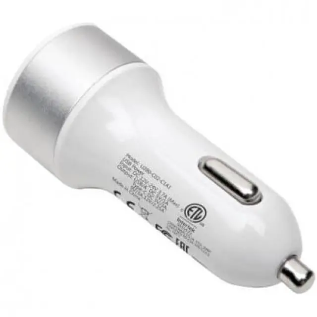 Alt view image 2 of 11 - DUAL-PORT USB CAR CHARGER WITH PD CHARGING - USB TYPE C (27W) & USB TYPE A (5V 1