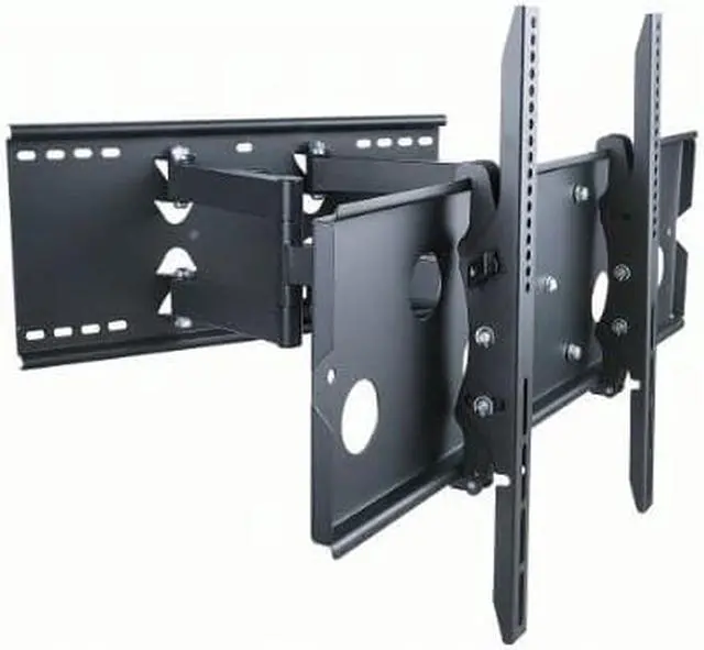 Alt view image 7 of 20 - Monoprice Titan Series Full Motion Wall Mount For Large 32" - 60" Inch TVs Displays, Max 175 LBS. 50x50 to 750x450, Black, Rohs Compliant