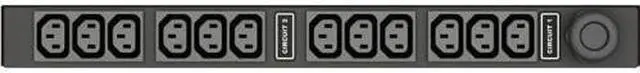 Main image of Vertiv Geist Basic Rack PDU - (12) IEC C13| 30A| 208V| L6-30P| 4.9kW| RPDU VP9571A