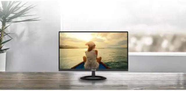 Alt view image 6 of 19 - ASUS VZ279HE 27" Full HD 1920 x 1080 VGA, 2 x HDMI Asus Eye Care with Ultra Low-Blue Light & Flicker Free Ultra Slim Bezel LED Backlit IPS Monitor