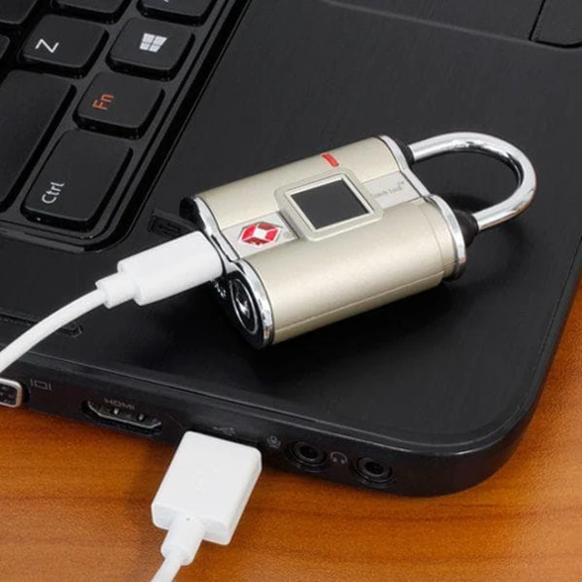 Aluratek Bio-Key TouchLock TSA All Weather Keyless Bio-Lock with ...