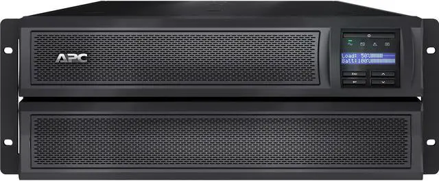 Alt view image 2 of 11 - APC by Schneider Electric Smart-UPS SMX2000LVUS 2000KVA Tower/Rack Convertible UPS - 4U Tower/Rack Convertible - 3 Hour Recharge - 11 Minute Stand-by - 120 V AC Input - 120 V AC Output - 2 x NEMA L6-2