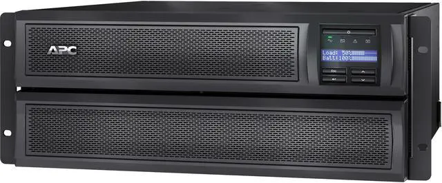 Alt view image 4 of 11 - APC by Schneider Electric Smart-UPS SMX2000LVUS 2000KVA Tower/Rack Convertible UPS - 4U Tower/Rack Convertible - 3 Hour Recharge - 11 Minute Stand-by - 120 V AC Input - 120 V AC Output - 2 x NEMA L6-2