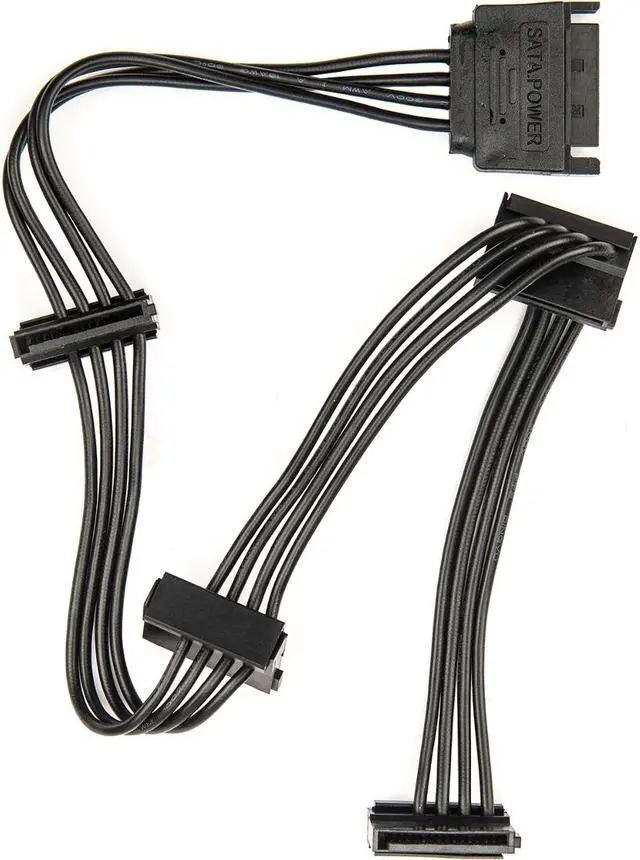 Main image of Rocstor Splitter Cord - for Hard Drive, Solid State Drive, Optical Drive - Black