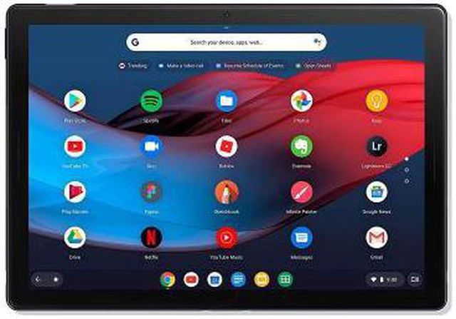 Main image of Google Pixel Slate Tablet 12.3" - 64 GB SSD - 8th Gen Intel m3 CPU - 8 GB RAM - 12 hour battery life - Fingerprint reader