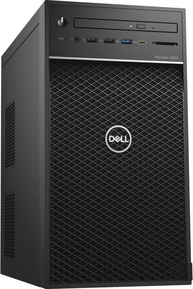 Alt view image 7 of 11 - Dell Precision 3000 3630 Workstation - Intel Core i5 (8th Gen) i5-8500 Hexa-core (6 Core) 3 GHz - 8 GB DDR4 SDRAM - 1 TB HDD - Intel UHD Graphics 630 Graphics - Windows 10 Pro 64-bit (English/Frenc