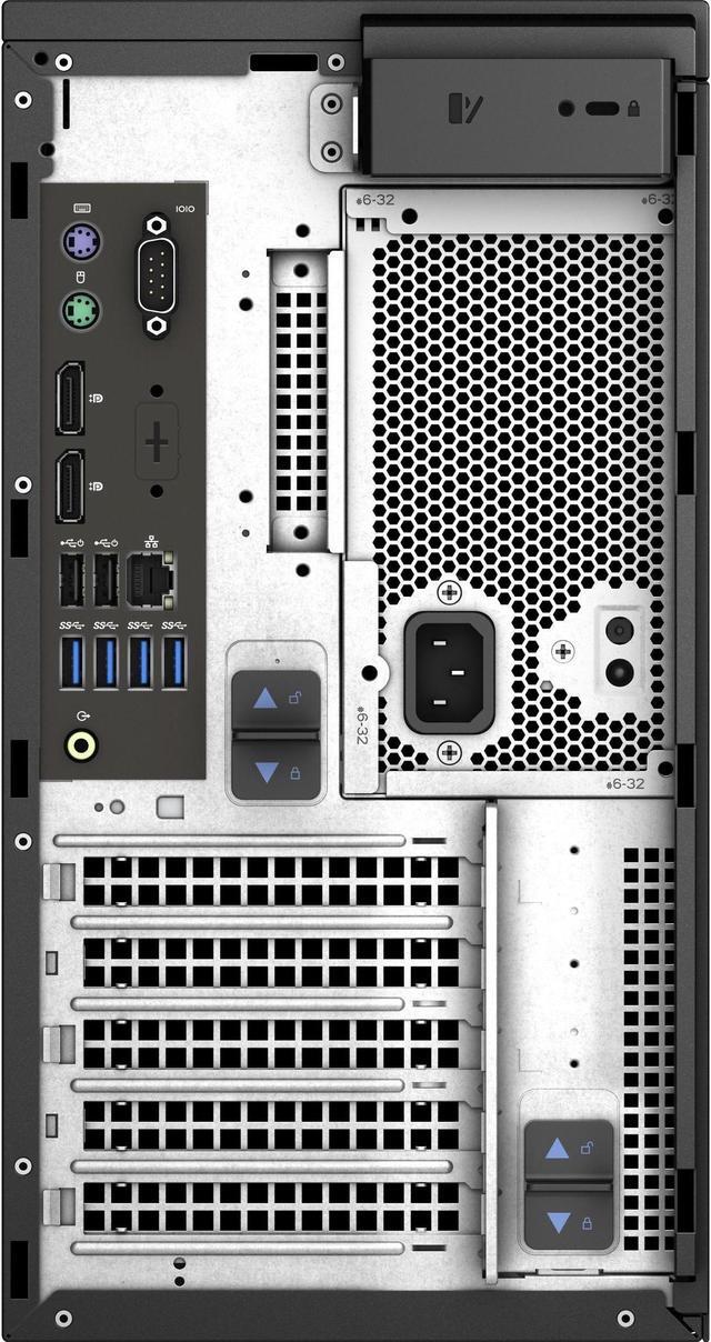 Alt view image 2 of 11 - Dell Precision 3000 3630 Workstation - Intel Core i5 (8th Gen) i5-8500 Hexa-core (6 Core) 3 GHz - 8 GB DDR4 SDRAM - 1 TB HDD - Intel UHD Graphics 630 Graphics - Windows 10 Pro 64-bit (English/Frenc