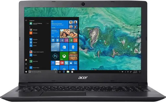 Alt view image 8 of 12 - Acer Aspire 3 A315-53-30N0 15.6" LCD Notebook - Intel Core i3 (8th Gen) i3-8130U Dual-core (2 Core) 2.20 GHz - 4 GB DDR4 SDRAM - 16 GB Optane Memory - 1 TB HDD - Windows 10 Home 64-bit - 1920 x 10