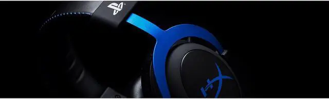 Alt view image 7 of 20 - HyperX Cloud Headset - Stereo - Blue - Mini-phone - Wired - 41 Ohm - 15 Hz - 25 kHz - Over-the-head - Binaural - Circumaural - 4.27 ft Cable - Electret, Condenser, Noise Cancelling Microphone