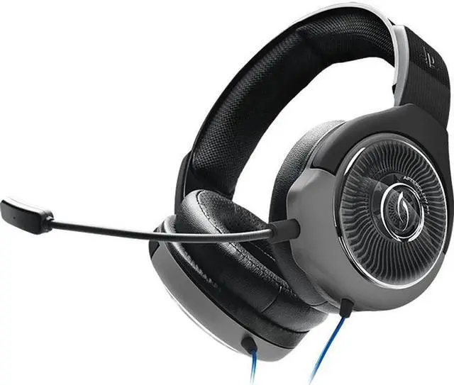 Alt view image 5 of 15 - PDP PS4 Afterglow AG 6 Wired Gaming Headset, 051-077-NA-BK