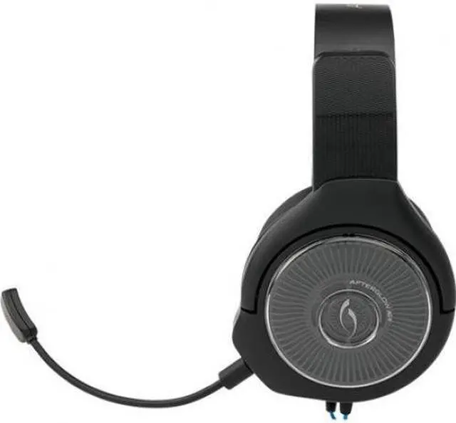 Alt view image 6 of 15 - PDP PS4 Afterglow AG 6 Wired Gaming Headset, 051-077-NA-BK