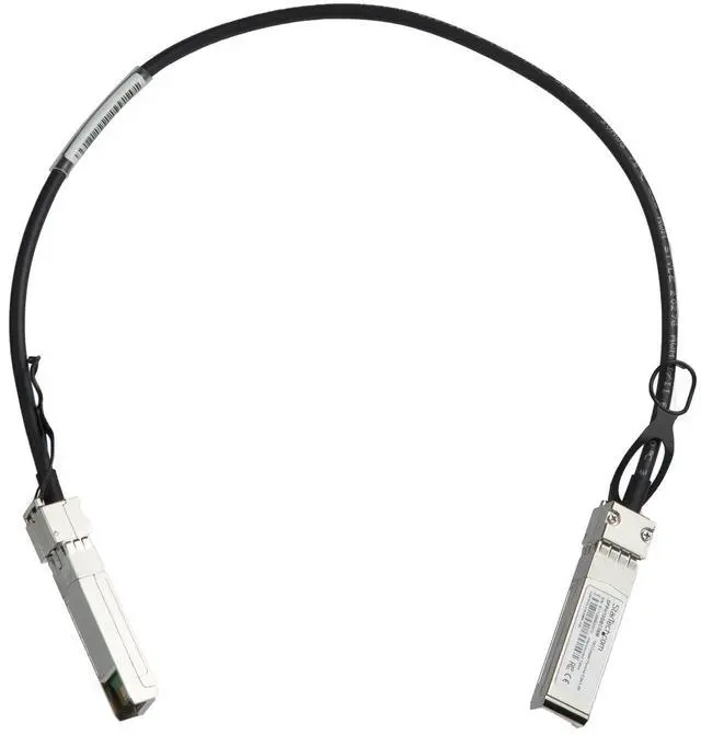 Alt view image 4 of 4 - StarTech Cisco SFP-H10GB-CU1M Compatible 1.6ft SFP+ Direct-Attach Twinax Cable