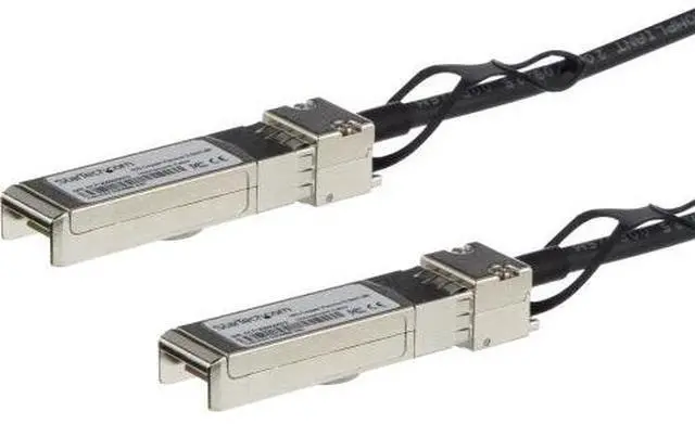 Alt view image 3 of 4 - StarTech Cisco SFP-H10GB-CU1M Compatible 1.6ft SFP+ Direct-Attach Twinax Cable