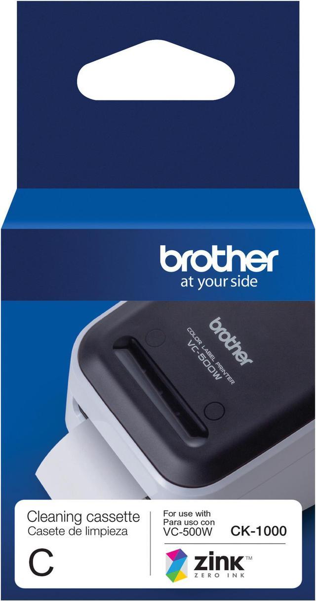 Brother Genuine CK-1000~2 (1.97”) 50 mm Wide x 6.5 ft. (2 m) Cleaning Roll  for Brother VC-500W Label and Photo Printers