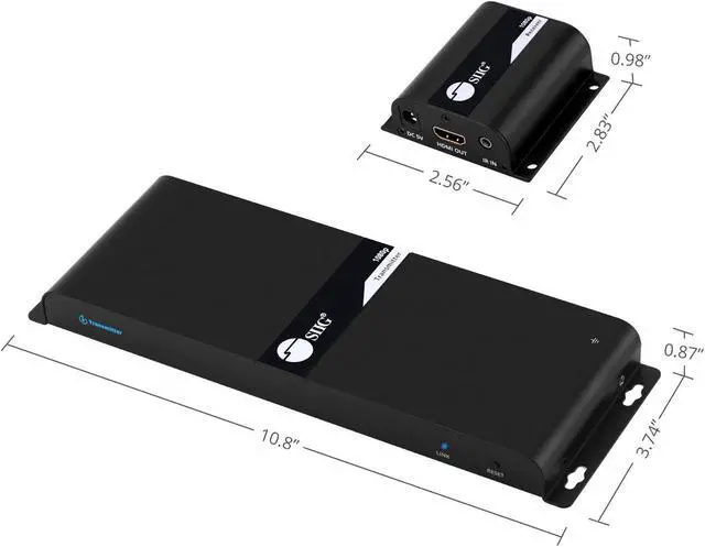 Alt view image 4 of 14 - Siig 8-Port Hdmi Splitter Over Cat6 Extender With Ir - 40M