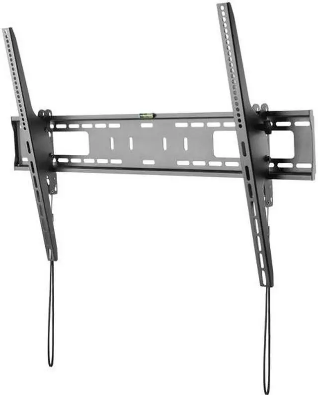 Alt view image 4 of 12 - Startech Flat Screen TV Wall Mount - Tilting - For 60" to 100" VESA Mount TVs - Steel - Heavy Duty TV Wall Mount - Low-Profile Design - Fits Curved TVs - 100" Screen Support - 165.35 lb