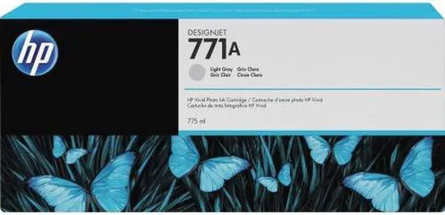 Alt view image 6 of 12 - HP 771 (B6Y22A) Light Gray Original Ink Cartridge