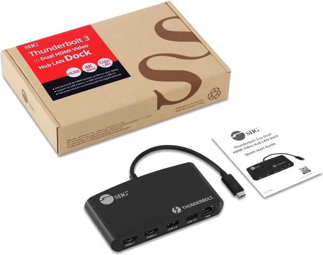 Alt view image 4 of 17 - THUNDERBOLT3 TO DUAL HDMI