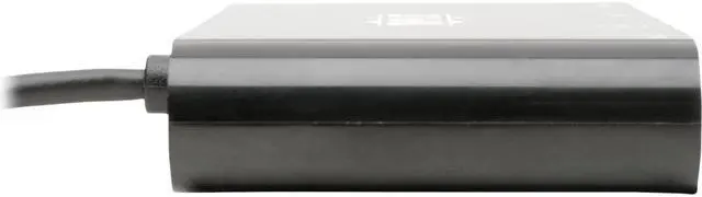 Alt view image 4 of 20 - Tripp Lite Usb C Docking Station Adapter Converter 4K W/ Hdmi Vga Gigabit Ethernet Usb-A Hub Black Thunderbolt 3 Compatible