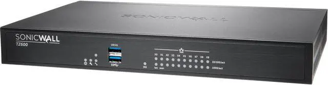 Alt view image 2 of 10 - SonicWall TZ600 1YR TotalSecure Adv Ed (PoE) 02-SSC-0600