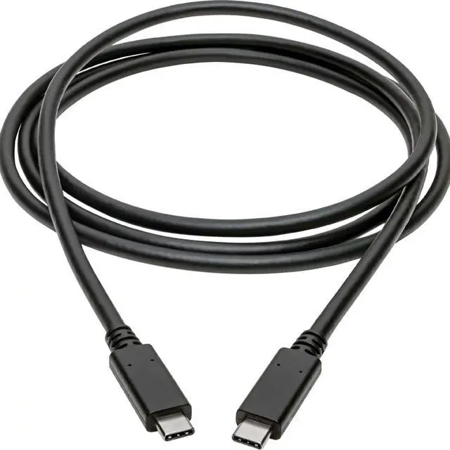 Alt view image 2 of 10 - TRIPP LITE U420-006 USB C TO USB TYPE C CABLE 3.1 GEN 1, 5 GBPS 3A RATING M/M 6FT
