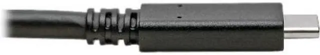 Main image of Tripp Lite U420-C06 USB Type-C to Type-C Cable, M/M, 3.1, Gen 1, 5 Gbps, 6 ft. - Thunderbolt 3, USB-IF Certified, 3A